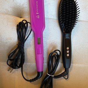 USpicy brush straightener and Remington 1 3/4 F.I.